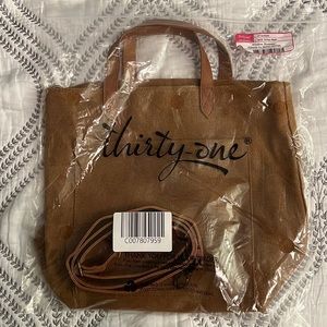 ❗️Brand new Thirty-one Window Shopper bag in vintage maple color